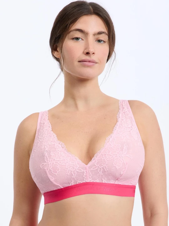 Zdjęcie produktu Biustonosz trójkątny bez fiszbin Lemonade Dolls x Etam rose pale
