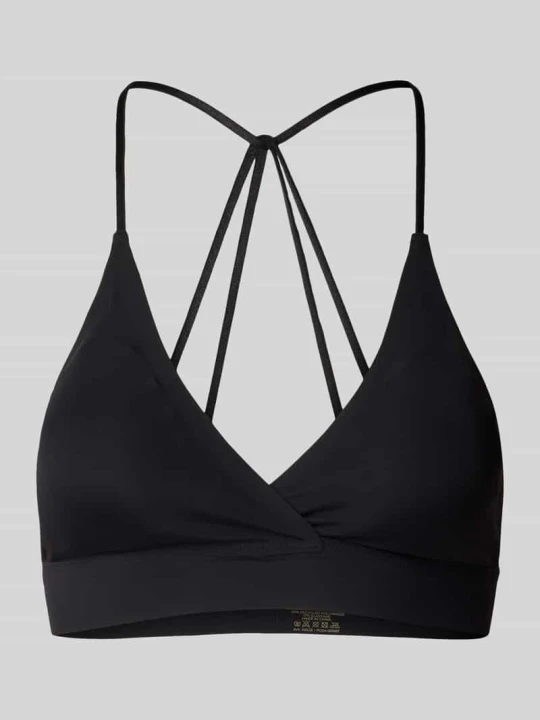 Zdjęcie produktu Biustonosz typu bralette w stylu kopertowym model ‘Dream’ Magic Bodyfashion Czarny