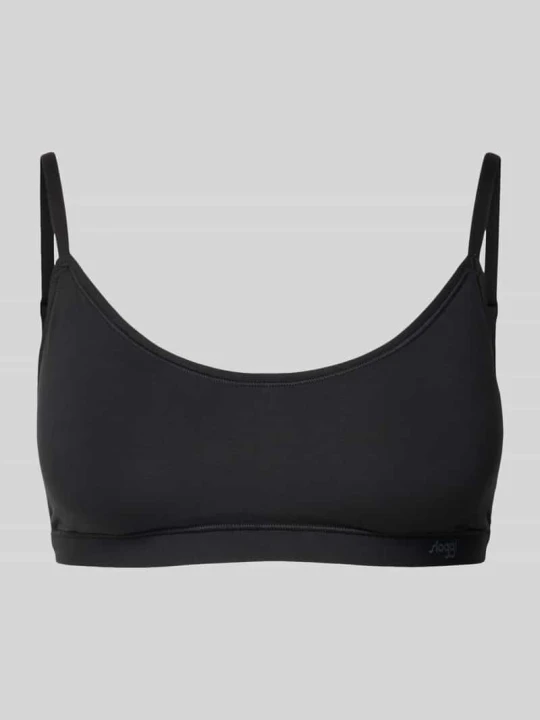 Zdjęcie produktu Biustonosz typu bralette z okrągłym dekoltem Sloggi Czarny