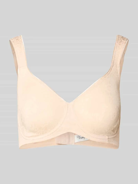 Zdjęcie produktu Biustonosz typu minimizer z fiszbinami i kwiatowym wzorem model ‘Lovely Minimizer’ Triumph Beżowy
