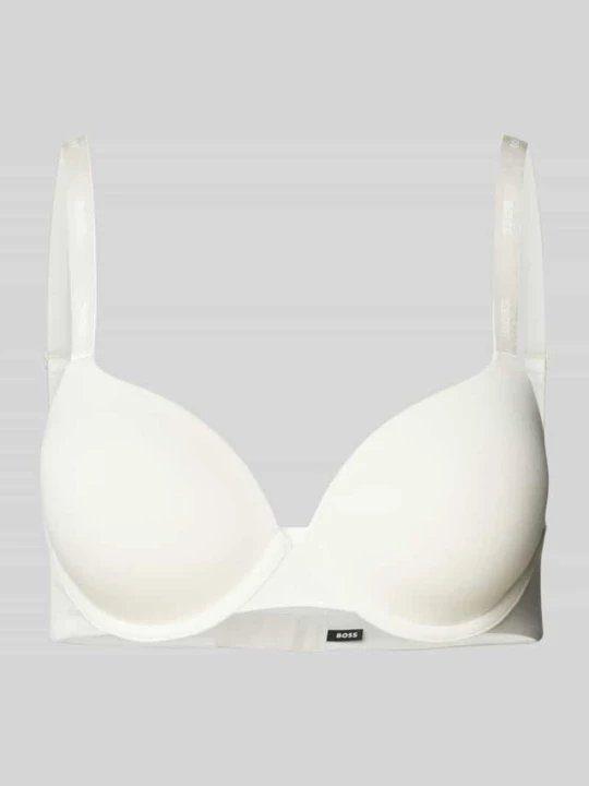 Zdjęcie produktu Biustonosz z miseczkami w jednolitym kolorze model 'UNDERWIRE' Boss