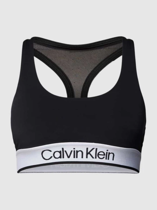 Zdjęcie produktu Biustonosz z elastycznym paskiem Calvin Klein Czarny