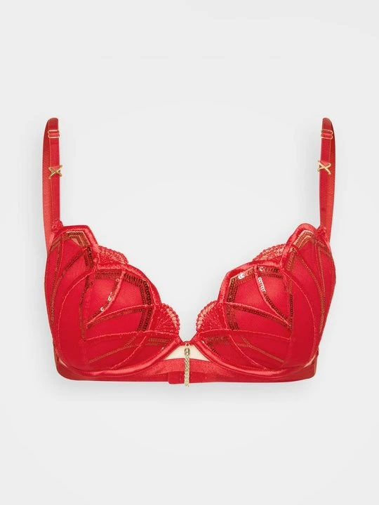 Zdjęcie produktu Biustonosz z fiszbiną Ann Summers czerwony