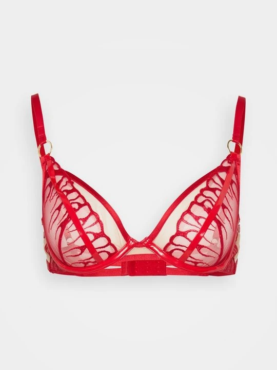 Zdjęcie produktu Biustonosz z fiszbiną Ann Summers czerwony