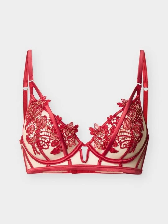 Zdjęcie produktu Biustonosz z fiszbiną Ann Summers czerwony