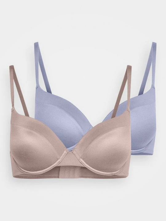 Zdjęcie produktu Biustonosz z fiszbiną Anna Field By Zalando niebieski