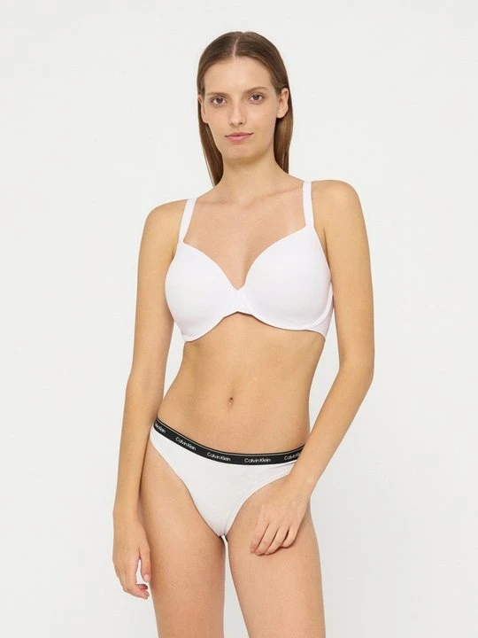 Zdjęcie produktu Biustonosz z fiszbiną Calvin Klein biały