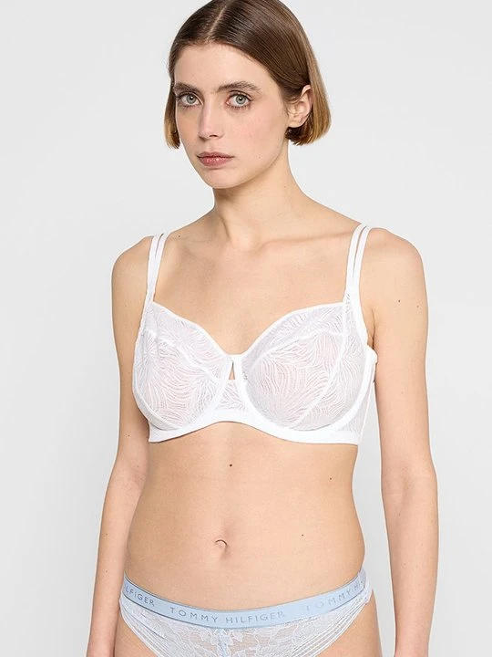 Zdjęcie produktu Biustonosz z fiszbiną Calvin Klein biały