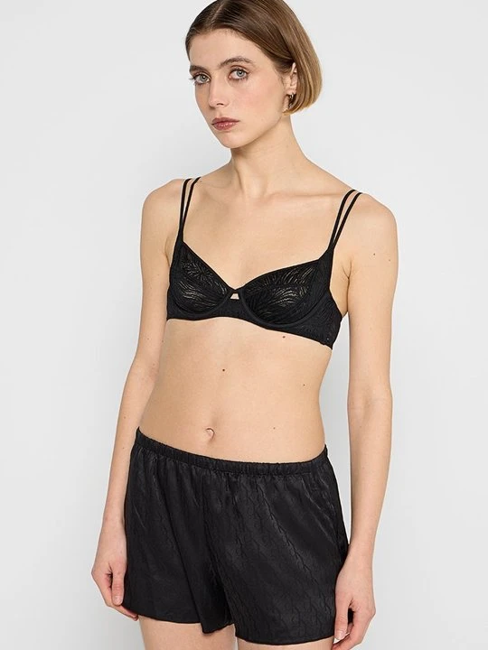 Zdjęcie produktu Biustonosz z fiszbiną Calvin Klein czarny