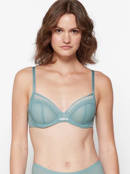 Zdjęcie produktu Biustonosz z fiszbiną Chantelle zielony