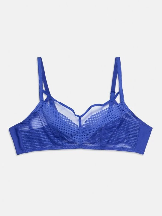 Zdjęcie produktu Biustonosz z fiszbiną Chantelle niebieski