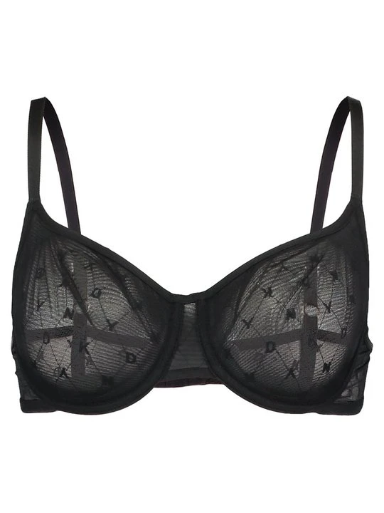 Zdjęcie produktu Biustonosz z fiszbiną DKNY czarny
