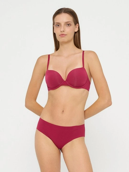 Zdjęcie produktu Biustonosz z fiszbiną DKNY czerwony
