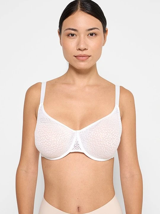 Zdjęcie produktu Biustonosz z fiszbiną DKNY biały