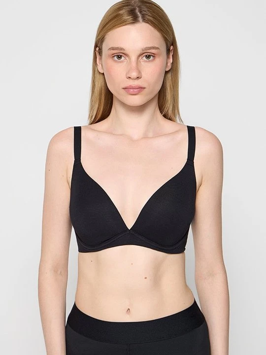 Zdjęcie produktu Biustonosz z fiszbiną DKNY czarny