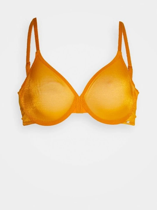 Zdjęcie produktu Biustonosz z fiszbiną Gossard pomarańczowy