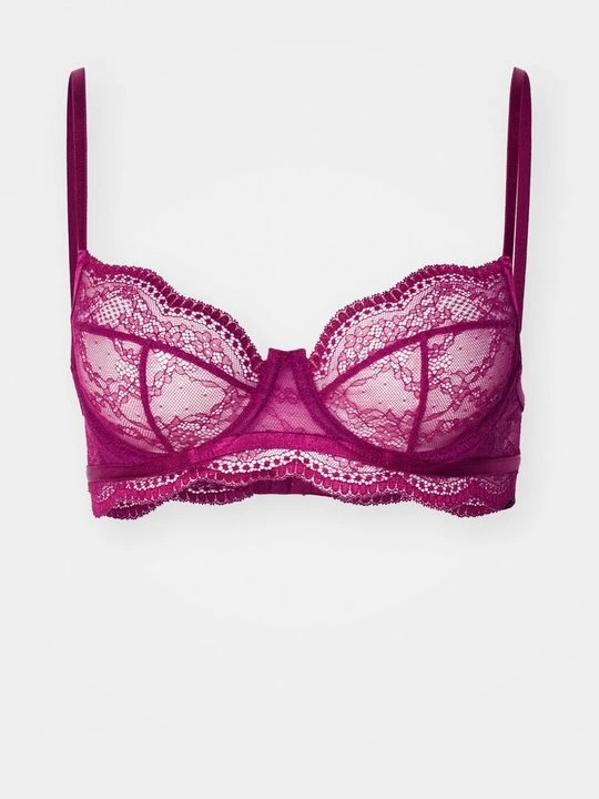 Zdjęcie produktu Biustonosz z fiszbiną Hunkemöller jagodowy