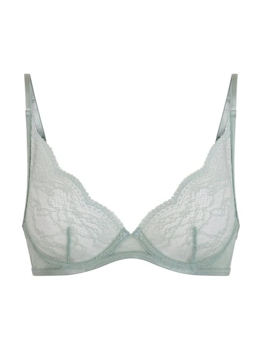 Zdjęcie produktu Biustonosz z fiszbiną Hunkemöller zielony