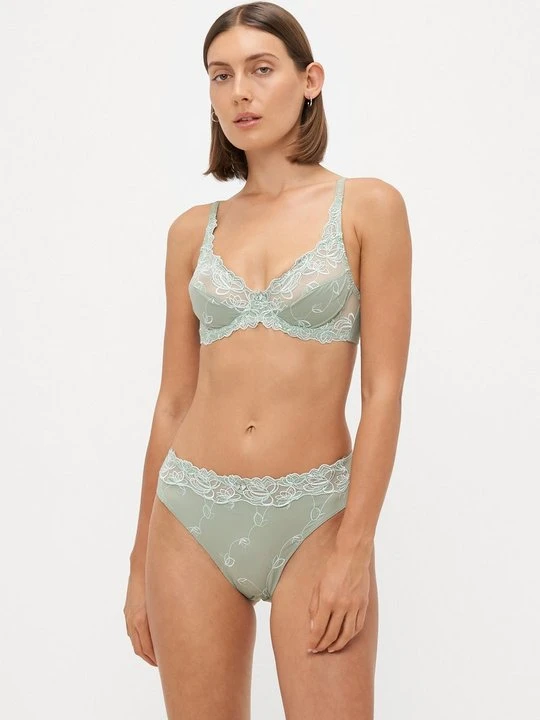 Zdjęcie produktu Biustonosz z fiszbiną Hunkemöller miętowy