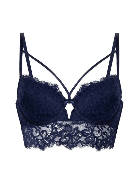 Zdjęcie produktu Biustonosz z fiszbiną Hunkemöller niebieski