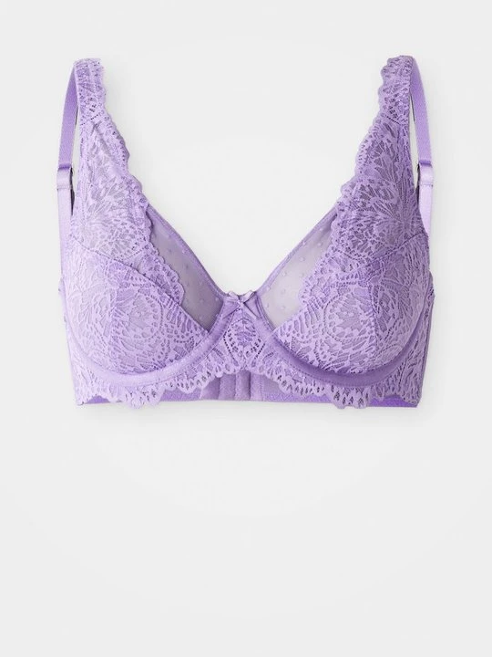Zdjęcie produktu Biustonosz z fiszbiną Hunkemöller liliowy