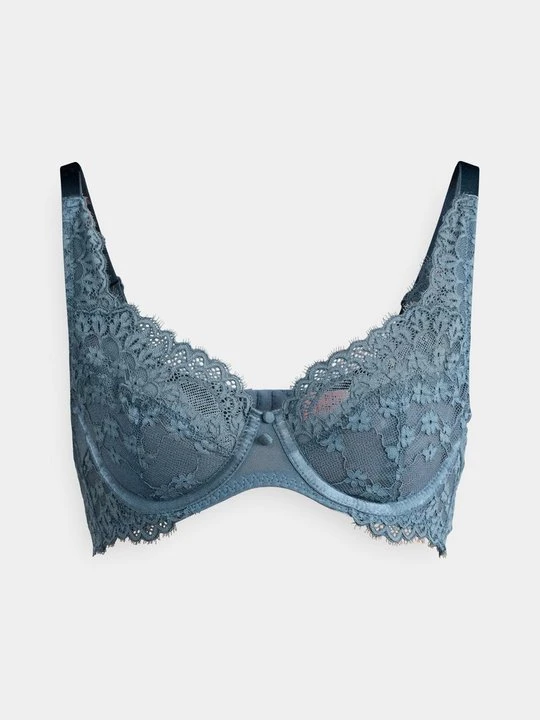 Zdjęcie produktu Biustonosz z fiszbiną Hunkemöller ciemnoszary