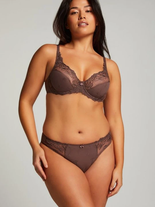 Zdjęcie produktu Biustonosz z fiszbiną Hunkemöller jasny brąz