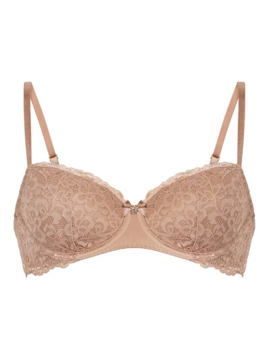Zdjęcie produktu Biustonosz z fiszbiną Hunkemöller brązowy
