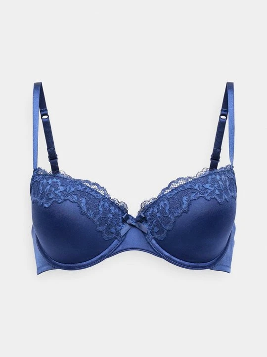 Zdjęcie produktu Biustonosz z fiszbiną Hunkemöller granatowy