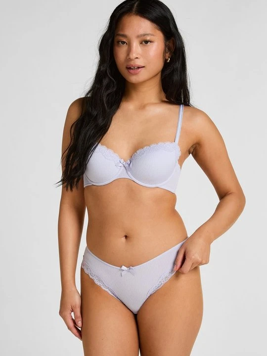 Zdjęcie produktu Biustonosz z fiszbiną Hunkemöller fioletowy