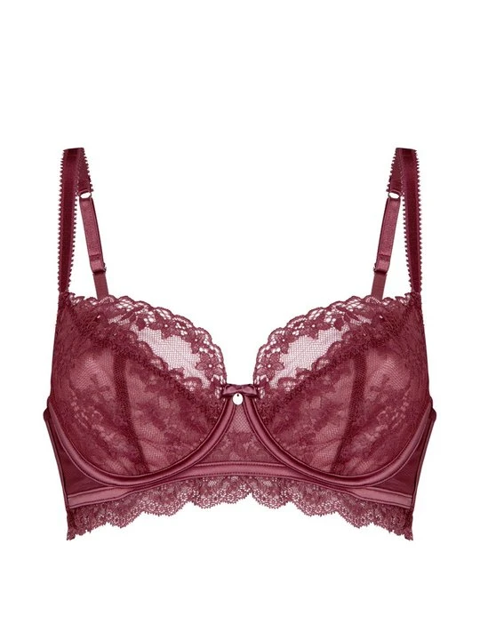 Zdjęcie produktu Biustonosz z fiszbiną Hunkemöller fioletowy