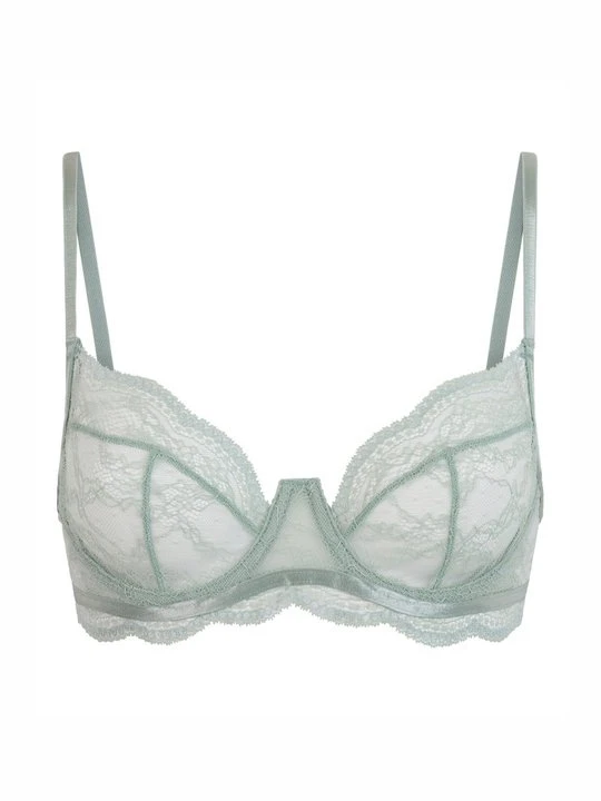 Zdjęcie produktu Biustonosz z fiszbiną Hunkemöller jasnozielony