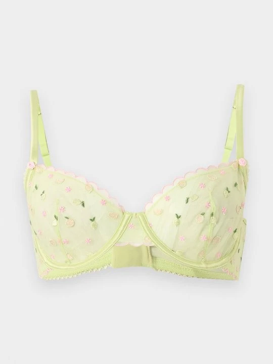 Zdjęcie produktu Biustonosz z fiszbiną Hunkemöller jasnożółty