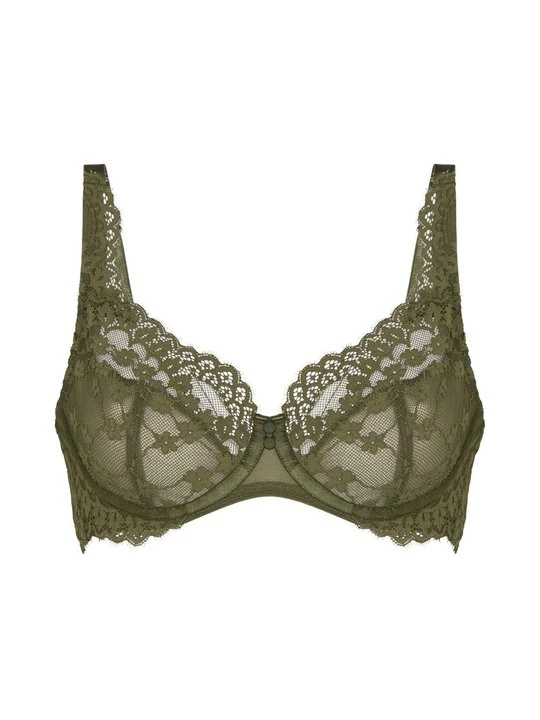 Zdjęcie produktu Biustonosz z fiszbiną Hunkemöller khaki