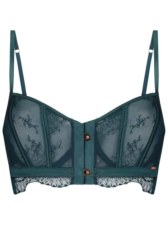 Zdjęcie produktu Biustonosz z fiszbiną Hunkemöller morski