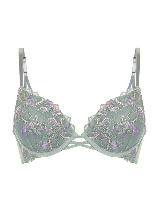 Zdjęcie produktu Biustonosz z fiszbiną Hunkemöller zielony