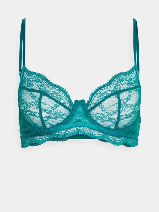 Zdjęcie produktu Biustonosz z fiszbiną Hunkemöller zielony