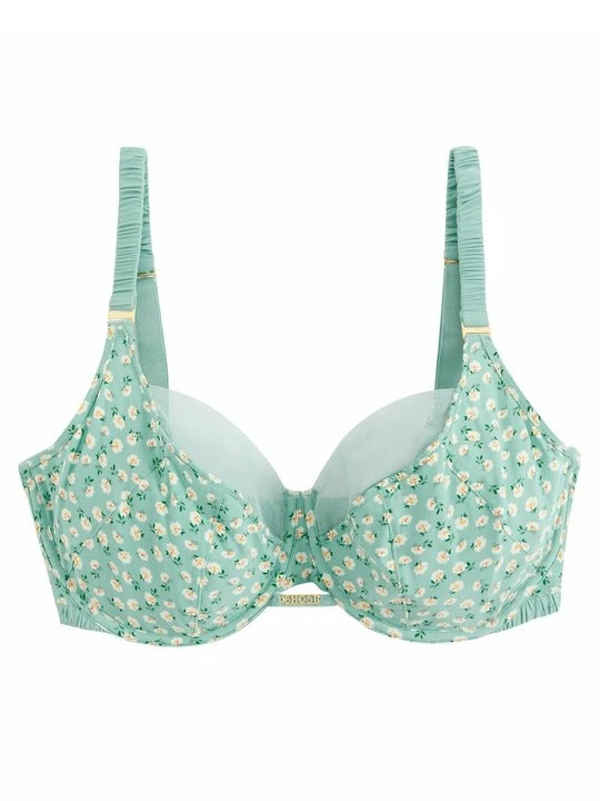Zdjęcie produktu Biustonosz z fiszbiną Marks & Spencer zielony