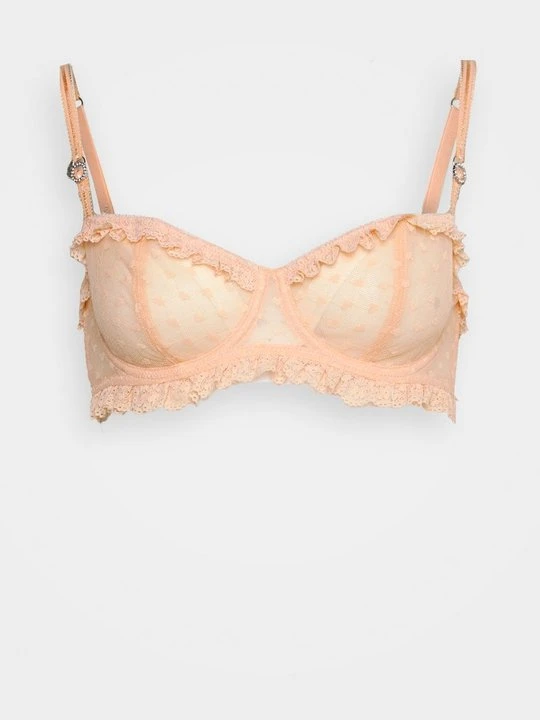 Zdjęcie produktu Biustonosz z fiszbiną Out From Under for Urban Outfitters pomarańczowy
