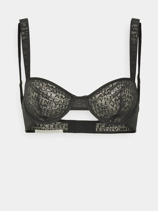 Zdjęcie produktu Biustonosz z fiszbiną Stella McCartney czarny