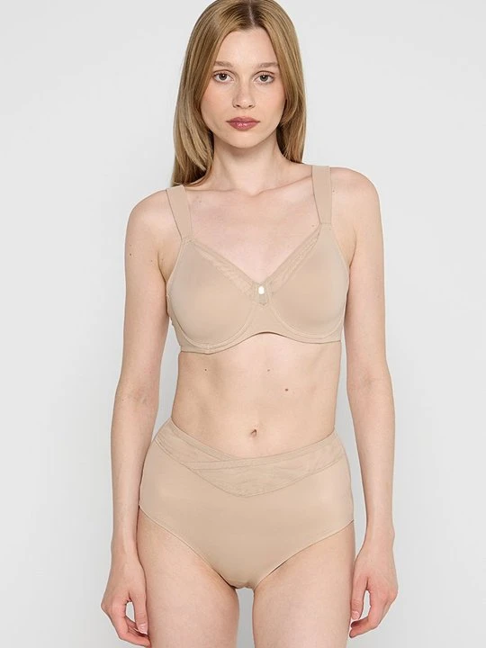 Zdjęcie produktu Biustonosz z fiszbiną Triumph brązowy