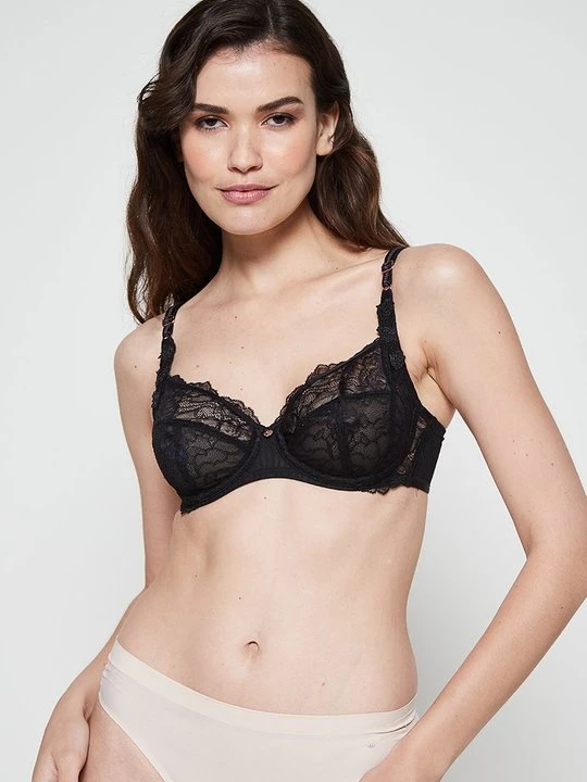 Zdjęcie produktu Biustonosz z fiszbiną Triumph czarny