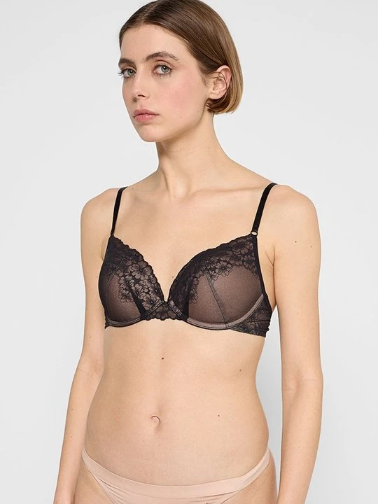 Zdjęcie produktu Biustonosz z fiszbiną Triumph czarny