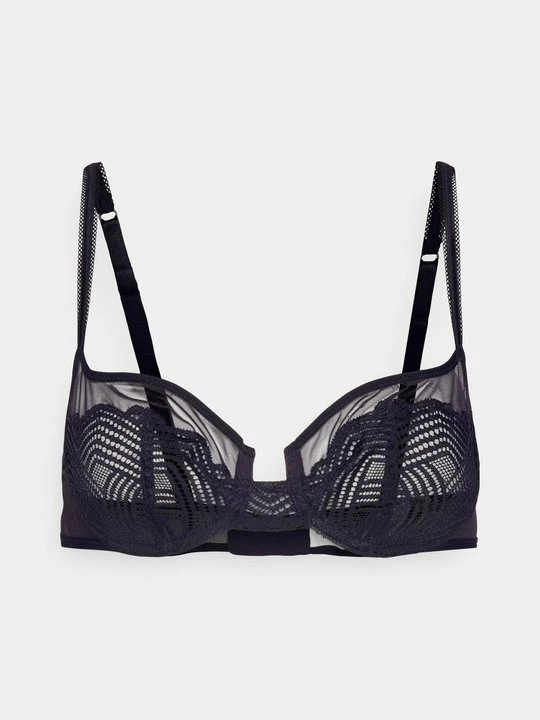 Zdjęcie produktu Biustonosz z fiszbiną Triumph granatowy