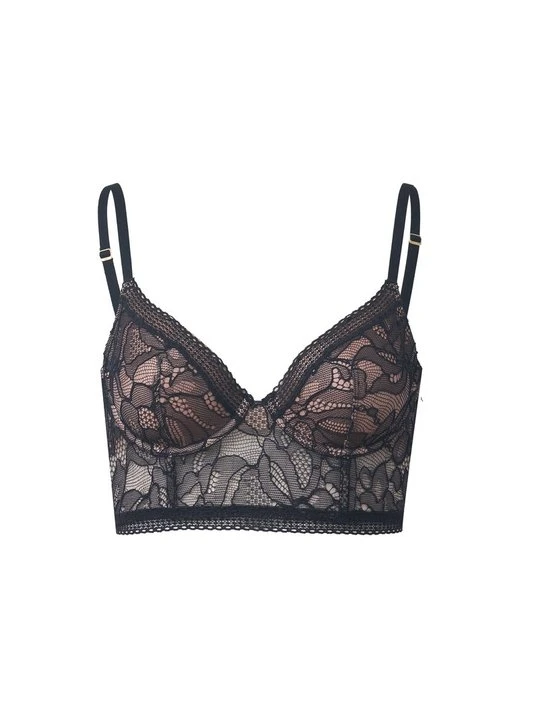 Zdjęcie produktu Biustonosz z fiszbiną Wolford czarny