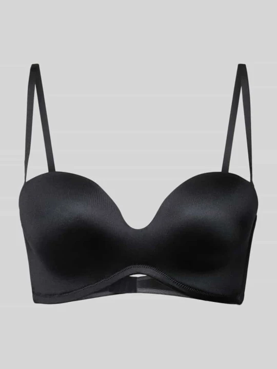 Zdjęcie produktu Biustonosz z fiszbinami z regulowanymi ramiączkami model 'SUBLIME SCULPT' Dorina Czarny