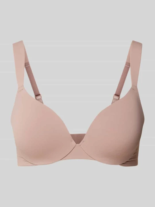Zdjęcie produktu Biustonosz z fiszbinami z szerokimi ramiączkami Model „Body Makeup Illusion” Triumph Ziemisty brązowy