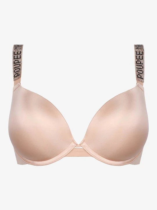Zdjęcie produktu Biustonosz z gładkimi miseczkami i błyszczącymi ramiączkami Mon Bijou Secret Poupee Marilyn