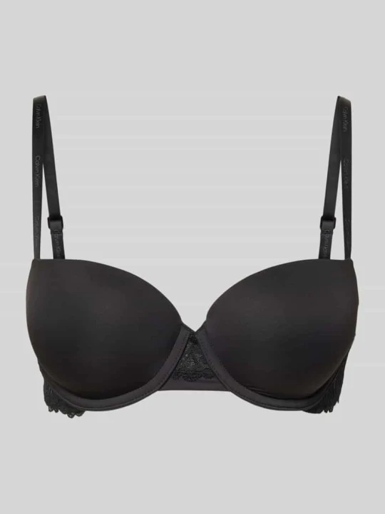 Zdjęcie produktu Biustonosz z koronką Calvin Klein Czarny