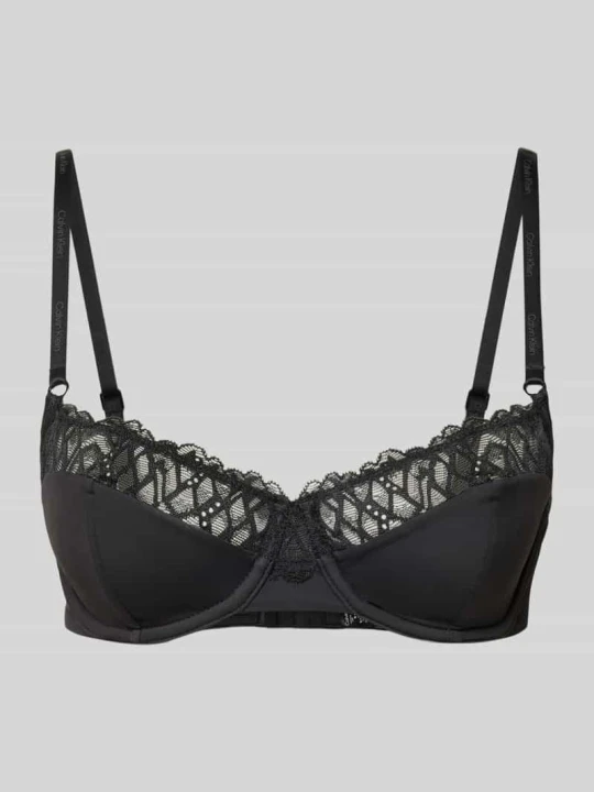 Zdjęcie produktu Biustonosz z koronką Calvin Klein Czarny